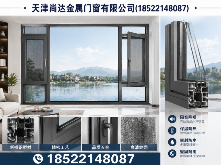 天津防火门窗展示图